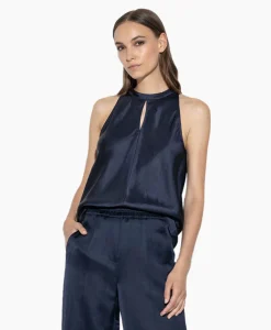 Online Top 298426/3596-0 Donker Blauw Dames T-Shirts & Tops