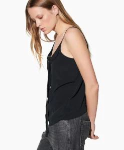 Hot Top 398111/2179-0 Zwart Dessin Dames T-Shirts & Tops