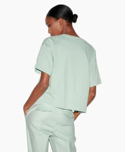 Online T-Shirt Korte Mouw 398121/7800-0 Mint Dames T-Shirts & Tops