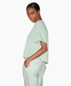 Online T-Shirt Korte Mouw 398121/7800-0 Mint Dames T-Shirts & Tops