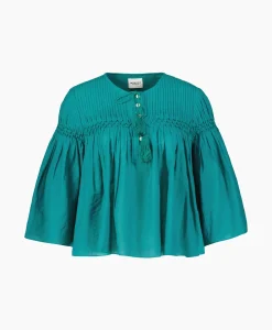 Marant Étoile Marant Etoile Blouse Axeliana-Ge Groen*Dames Blouses