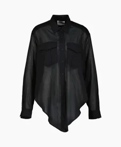 Best Marant Etoile Blouse Nath-Gb Zwart Dames Blouses