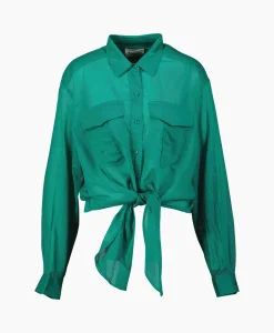 Hot Marant Etoile Blouse Nath-Gb Groen Dames Blouses