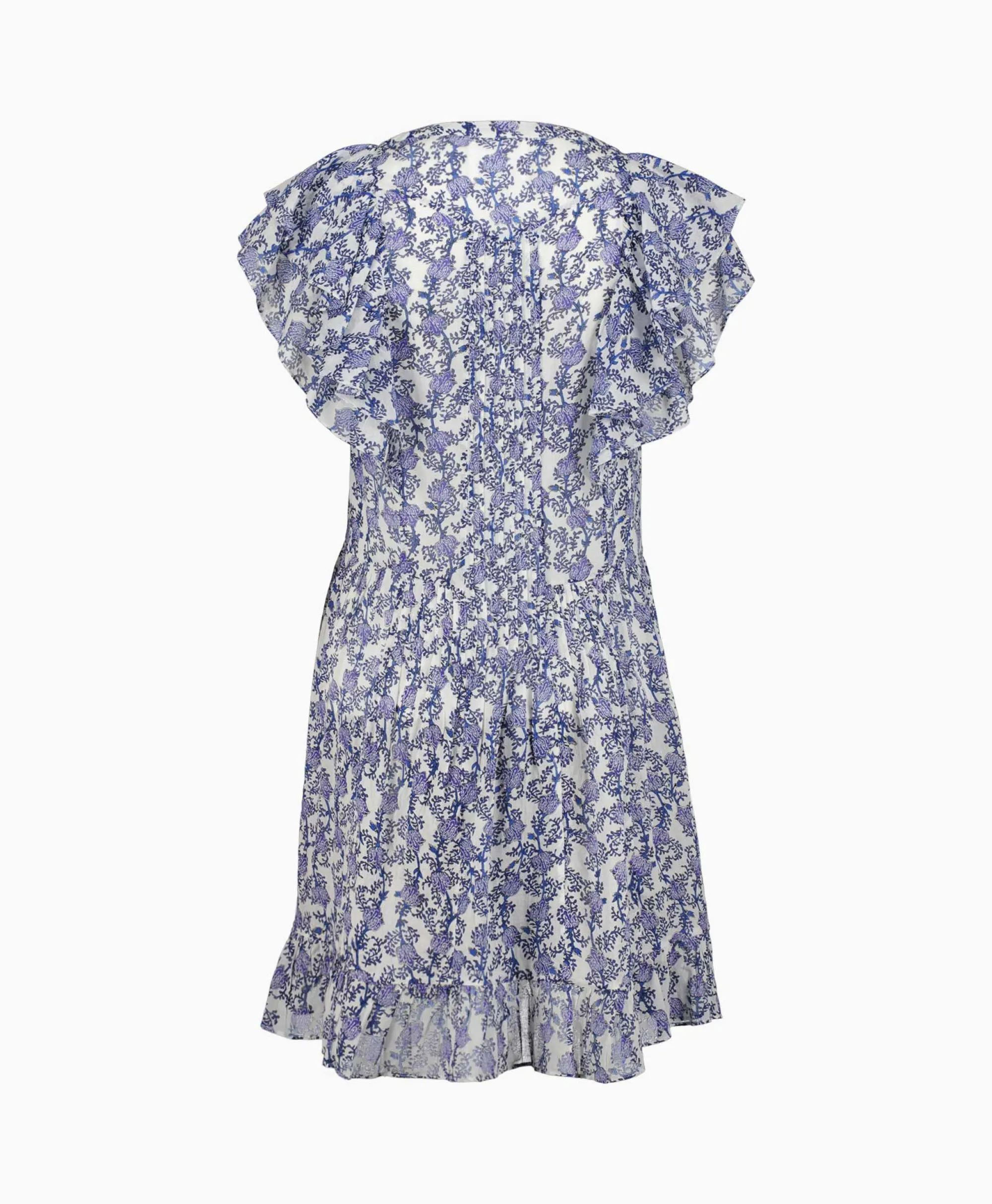 Best Marant Etoile Jurk Godrana Dress Blauw Dames Jurken