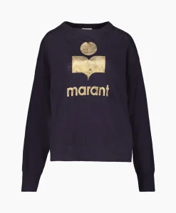 Marant Etoile Longsleeve Klowia-Ga Zwart Dames T-Shirts & Tops