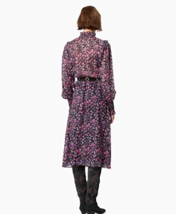 Sale Marant Etoile Maxi Jurk Galoa-Ga Blauw Dames Jurken