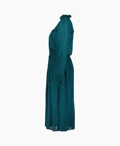 Discount Marant Etoile Maxi Jurk Imany-Gb Groen Dames Jurken