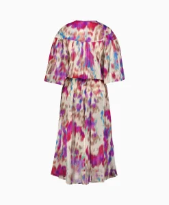 Sale Marant Etoile Midi Jurk Maggy-Gb Beige Dames Jurken