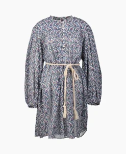 Discount Marant Etoile Mini Jurk Kildi-Ge Ecru Dames Jurken