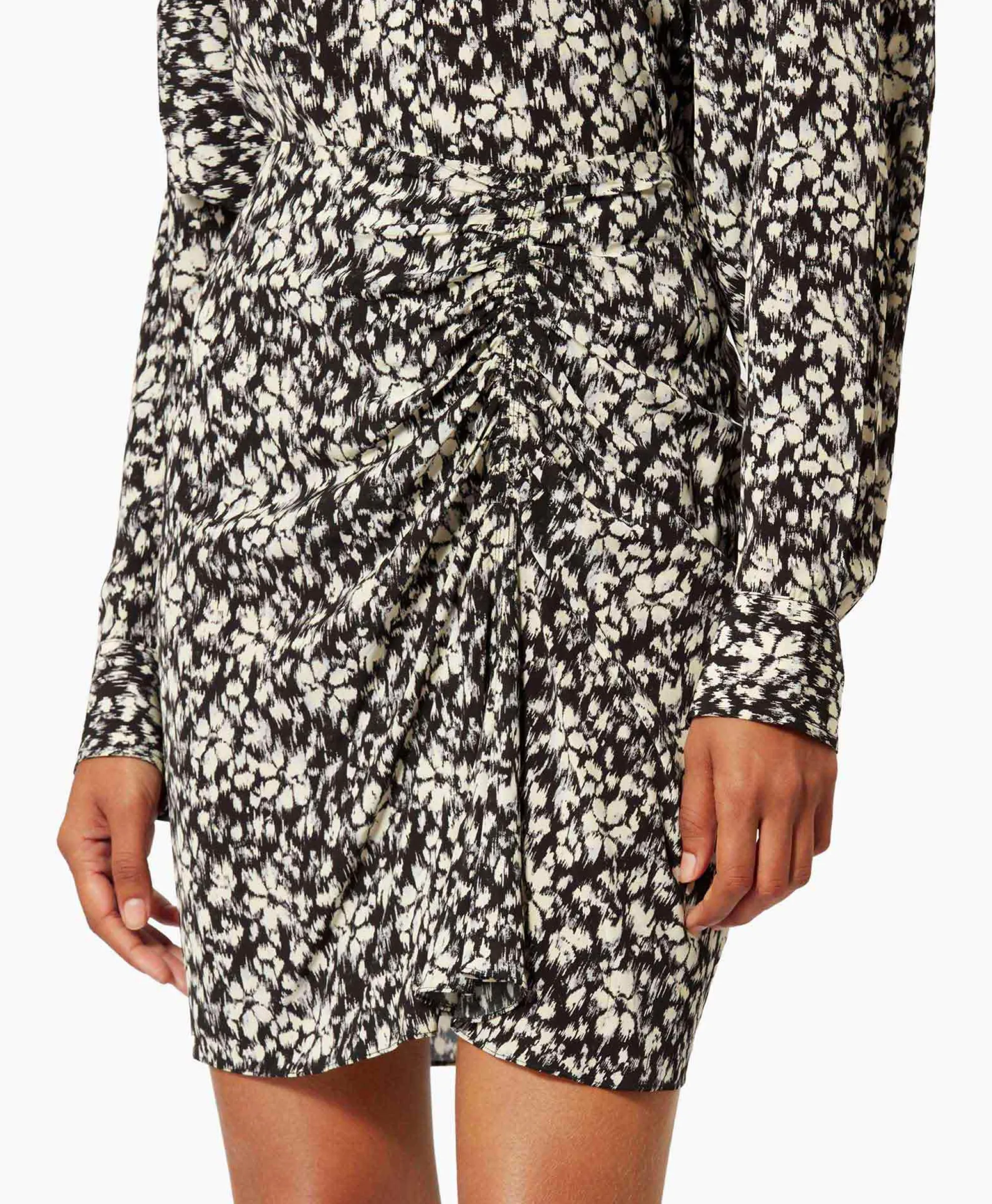 Marant Étoile Marant Etoile Minirok Angelica-Gc Zwart*Dames Rokken