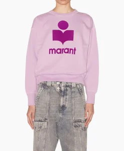Outlet Marant Etoile Pullover Mobyli Lila Dames Truien