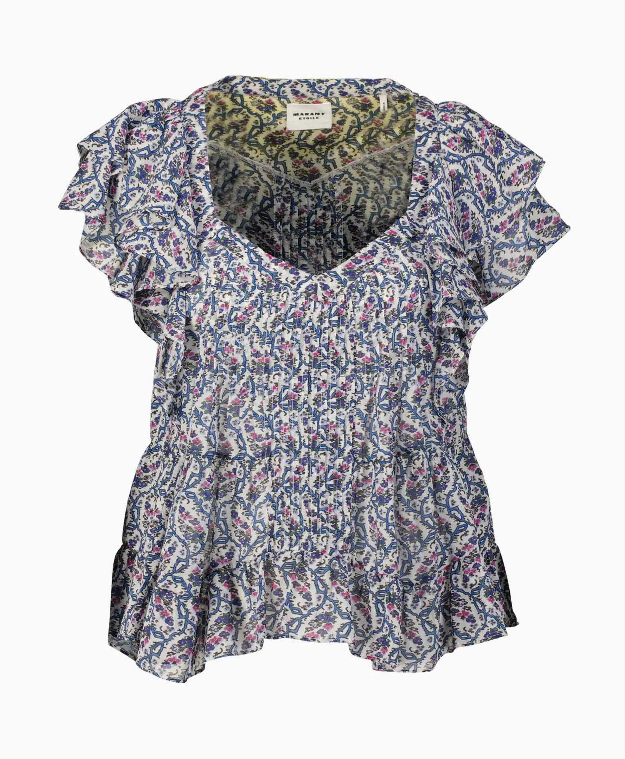 Marant Étoile Marant Etoile Top Madrana-Ge Ecru*Dames T-Shirts & Tops