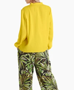 Marccain Additions Blouse Wa 51.03 W39 Geel*Dames Blouses