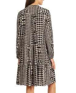 Outlet Midi Jurk Ua 21.02 W10 Zwart Dames Jurken