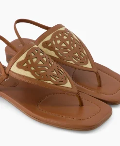 Marccain Bags And Shoes Tas Wb Sg.15 W03 Donker Bruin*Dames Sandalen