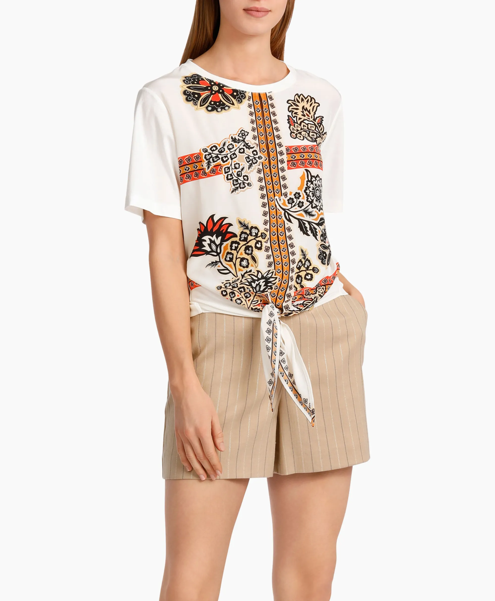 Best Blouse Wc 55.10 J52 Off White Dames Blouses