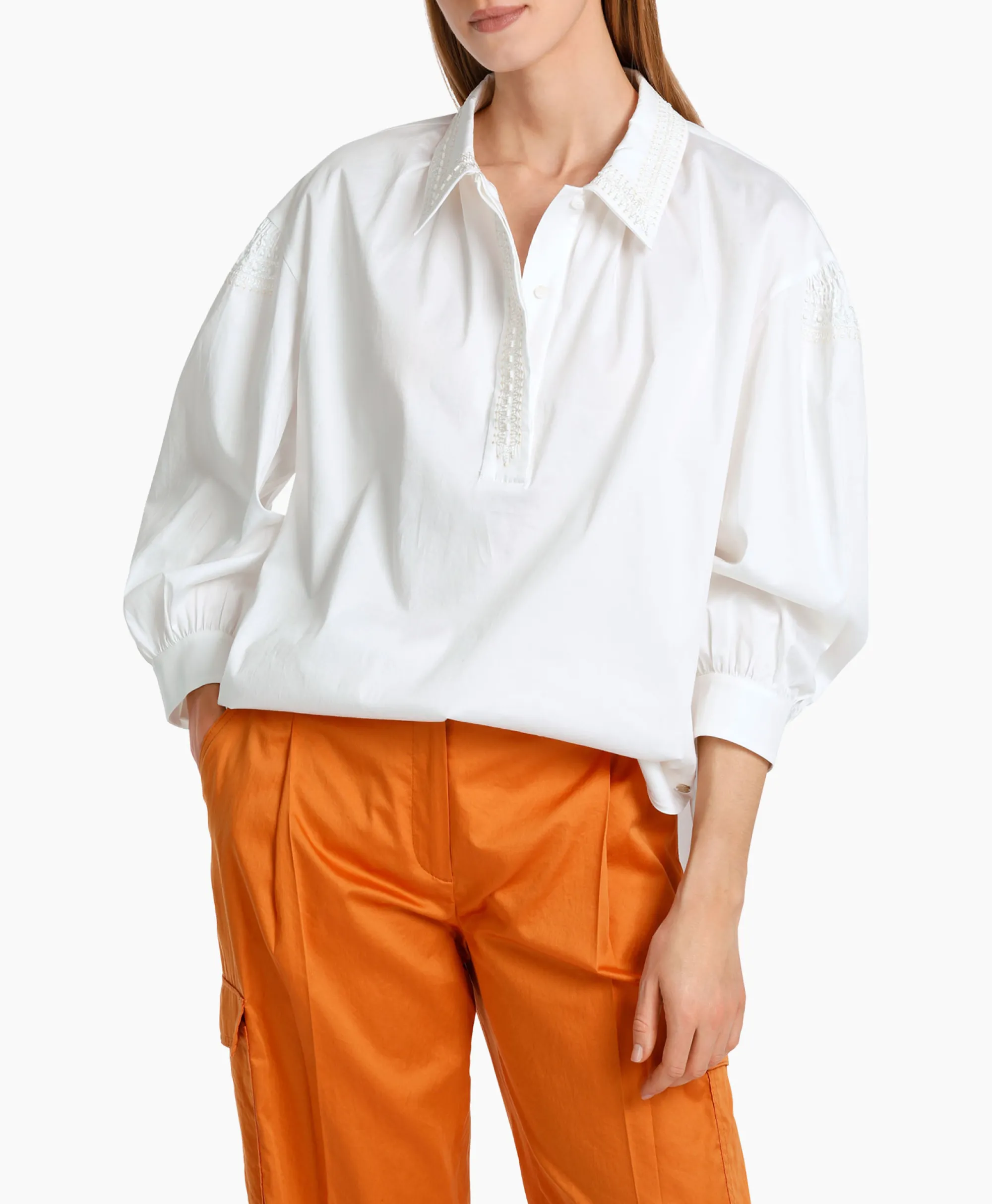 Discount Blouse Wc 51.43 W79 Wit Dames Blouses