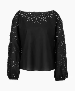 Marccain Collectie Blouse Wc 51.38 W68 Zwart*Dames Blouses