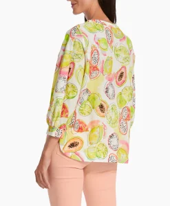 Marccain Collectie Blouse Wc 51.26 W27 Midden Geel*Dames Blouses