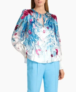 New Blouse Wc 51.47 W89 Aqua Dames Blouses