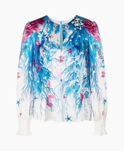 New Blouse Wc 51.47 W89 Aqua Dames Blouses