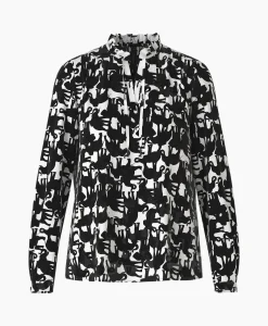 Discount Blouse Wc 51.16 W13 Zwart Dames Blouses