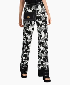 Discount Broek Wc 81.04 M03 Print + 2 Kleurig Dames Broeken