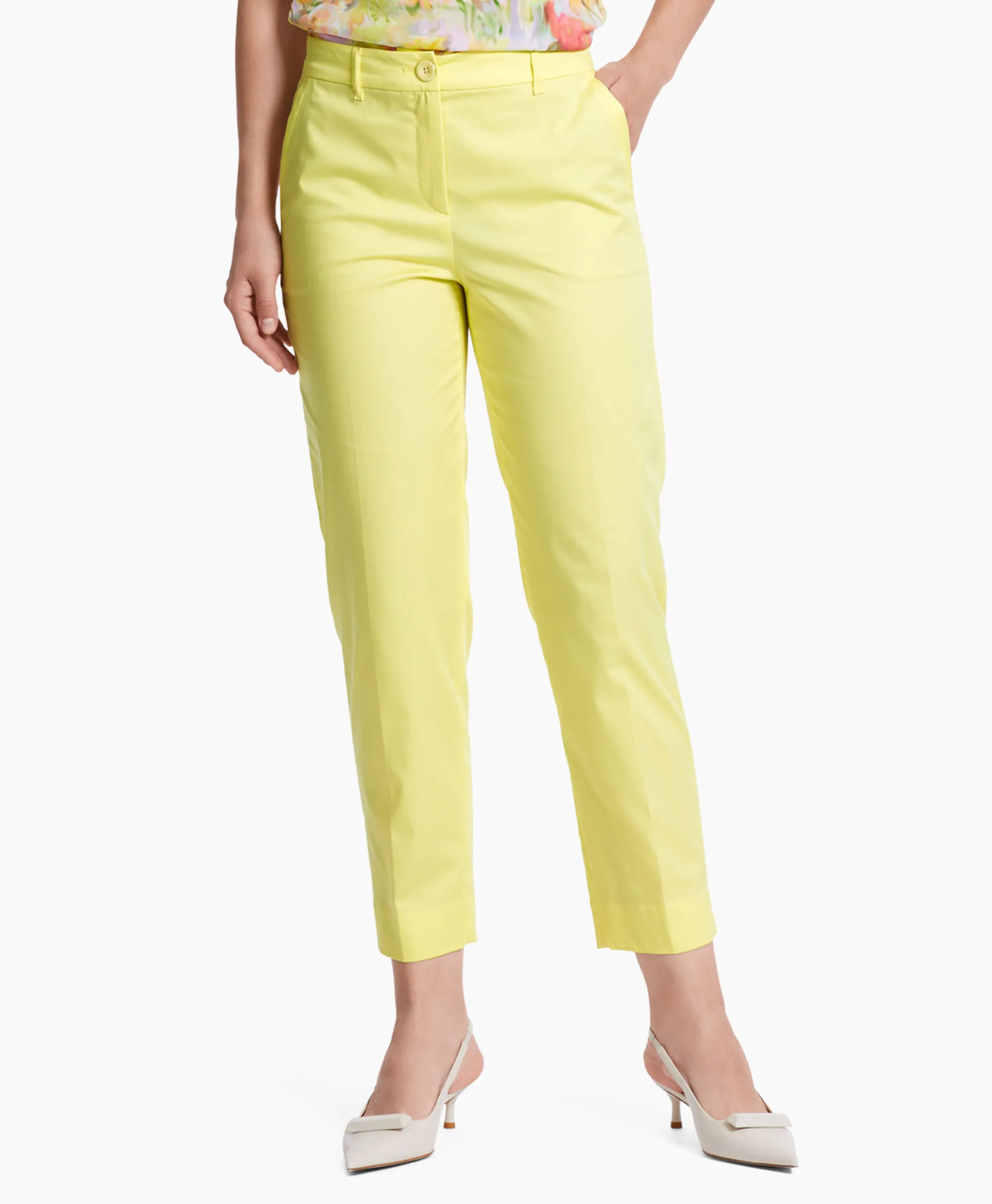 New Broek Wc 81.31 W45 Midden Geel Dames Broeken