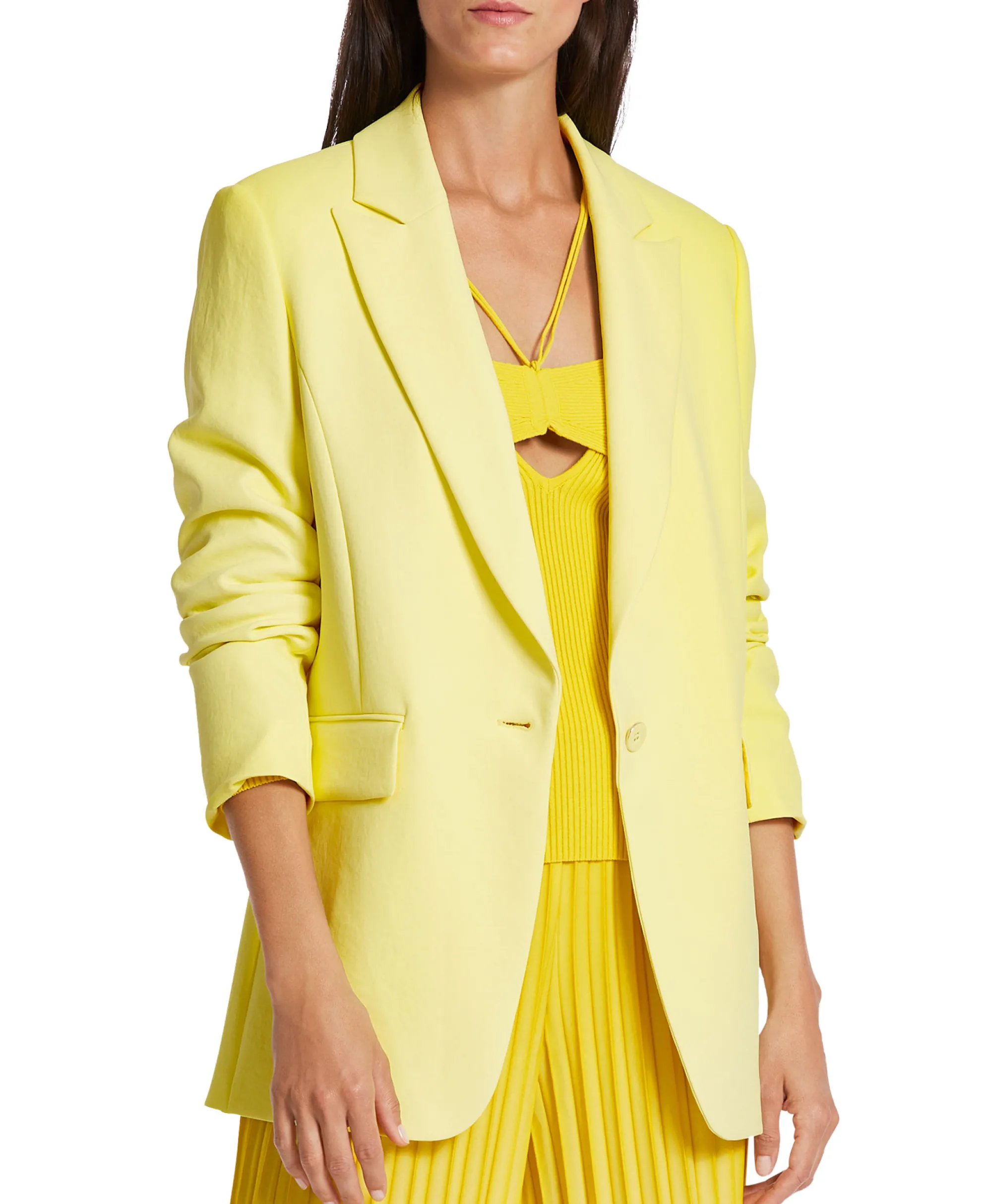 Outlet Jasje Wc 34.12 W03 Midden Geel Dames Blazers