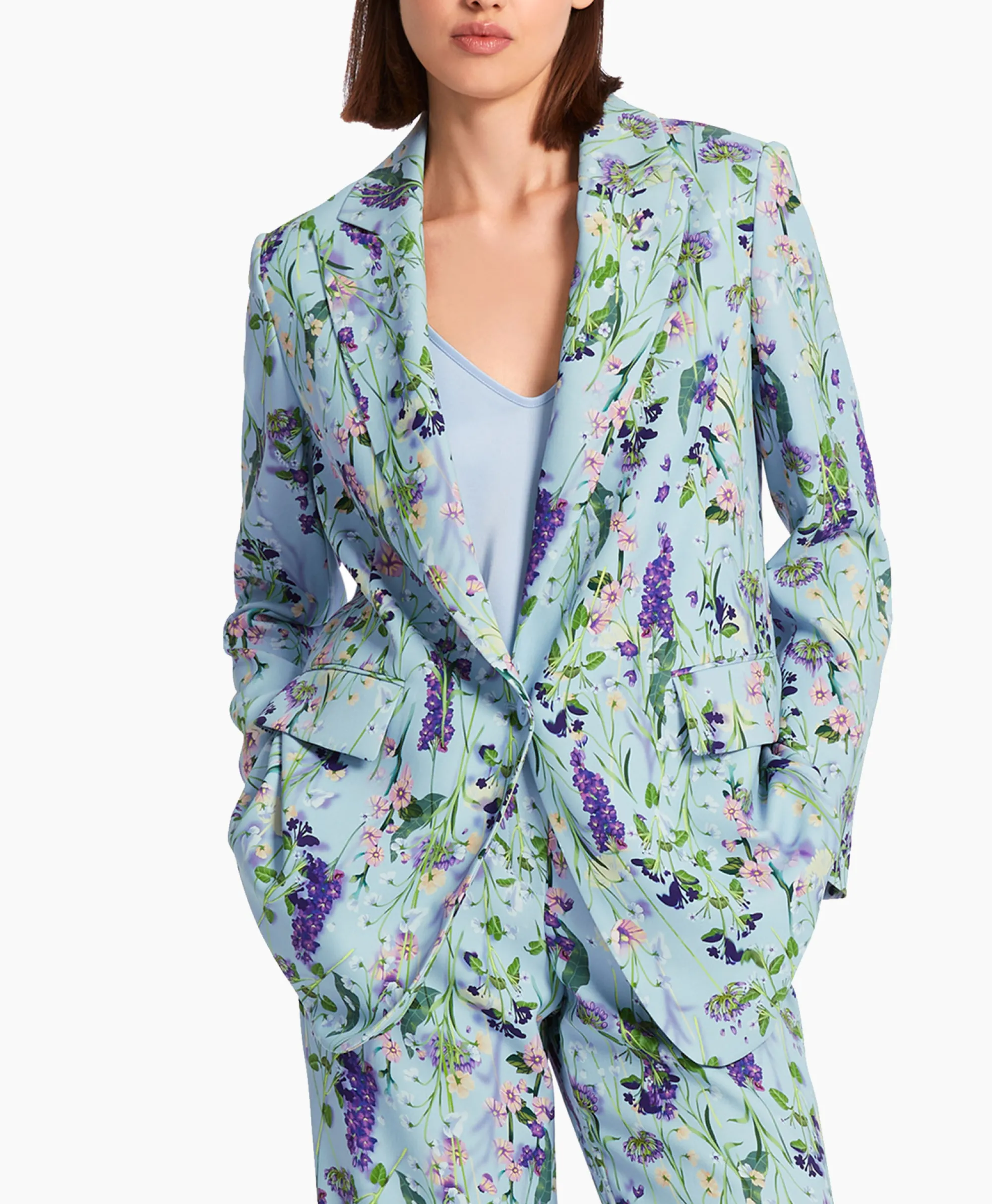 Marccain Collectie Jasje Wc 34.12 W21 Licht Blauw*Dames Blazers