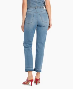 Outlet Jeans Wc 82.21 D65 Licht Blauw Dames Broeken