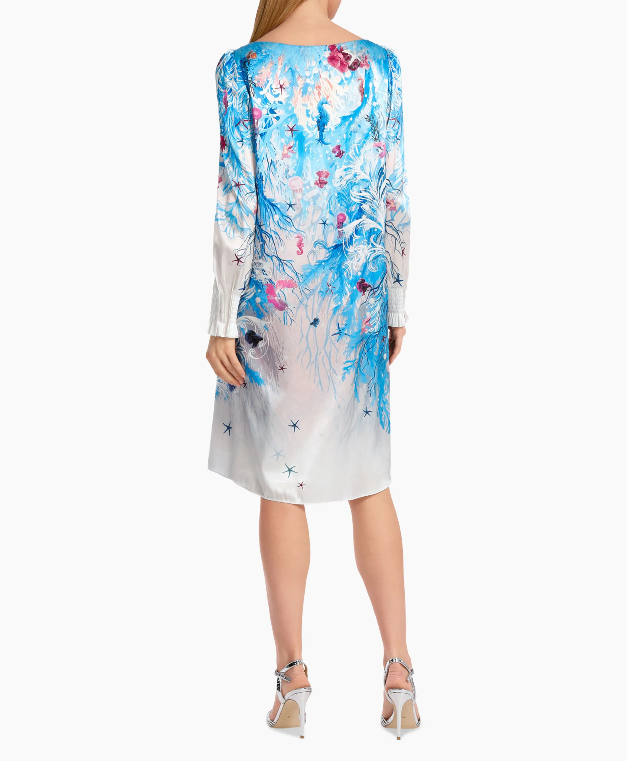 Jurk Wc 21.69 W89 Aqua Dames Bruiloftskleding