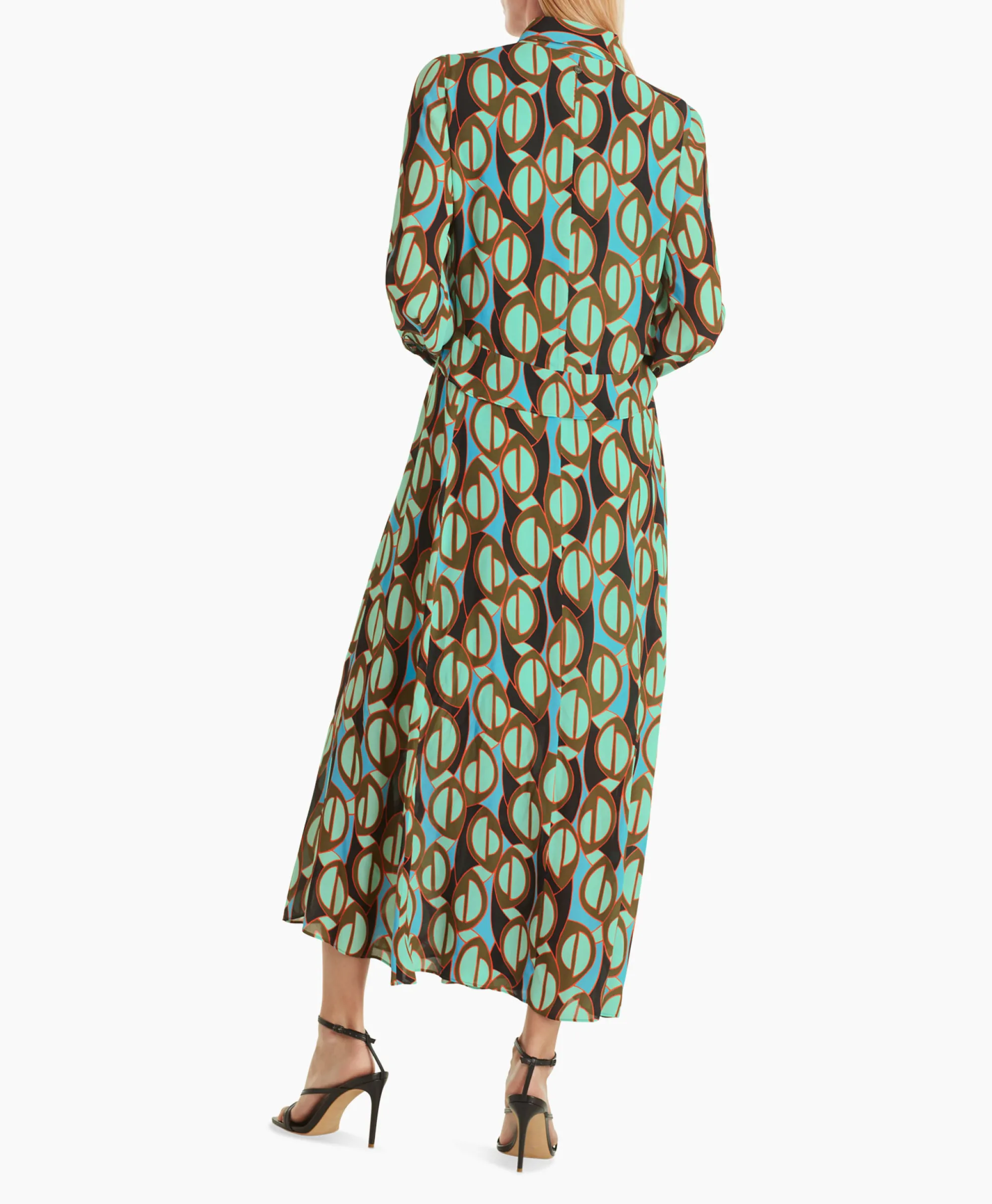 Online Jurk Wc 21.43 W04 Groen Dames Bruiloftskleding