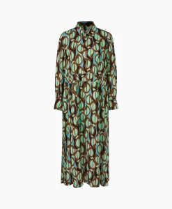 Online Jurk Wc 21.43 W04 Groen Dames Bruiloftskleding