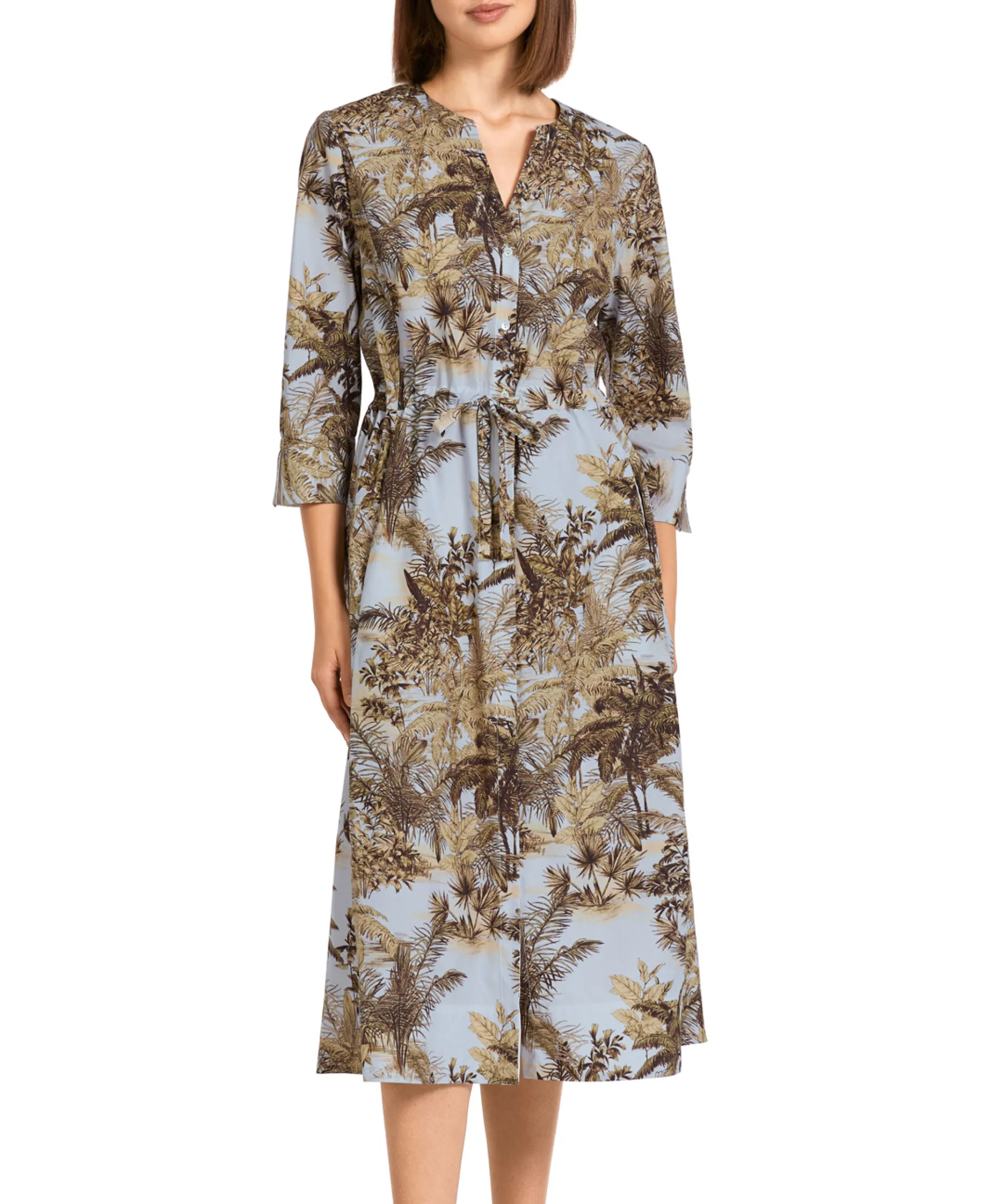 Hot Mini Jurk Uc 21.24 W54 Blauw Dames Bruiloftskleding