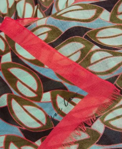 Shawl Wc B4.07 Z13 Groen Dames Sjaals