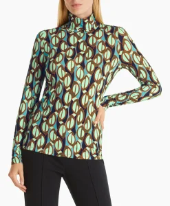 Marccain Collectie T-Shirt Wc 48.54 J02 Groen*Dames T-Shirts & Tops