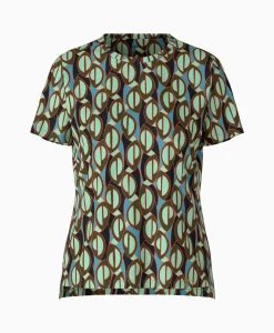 Marccain Collectie T-Shirt Wc 48.16 J02 Groen*Dames T-Shirts & Tops