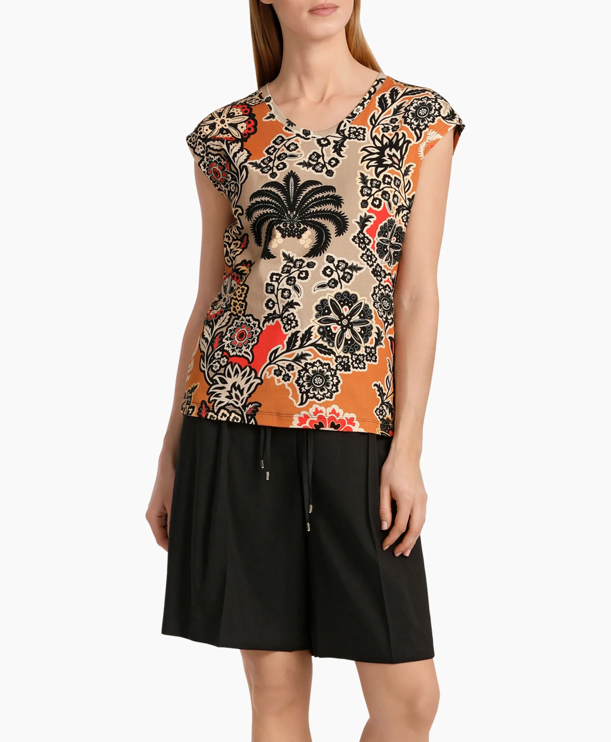 Sale T-Shirt Wc 48.23 J49 Oranje Dames T-Shirts & Tops