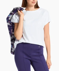 Marccain Collectie T-Shirt Wc 48.46 J36 Wit*Dames T-Shirts & Tops
