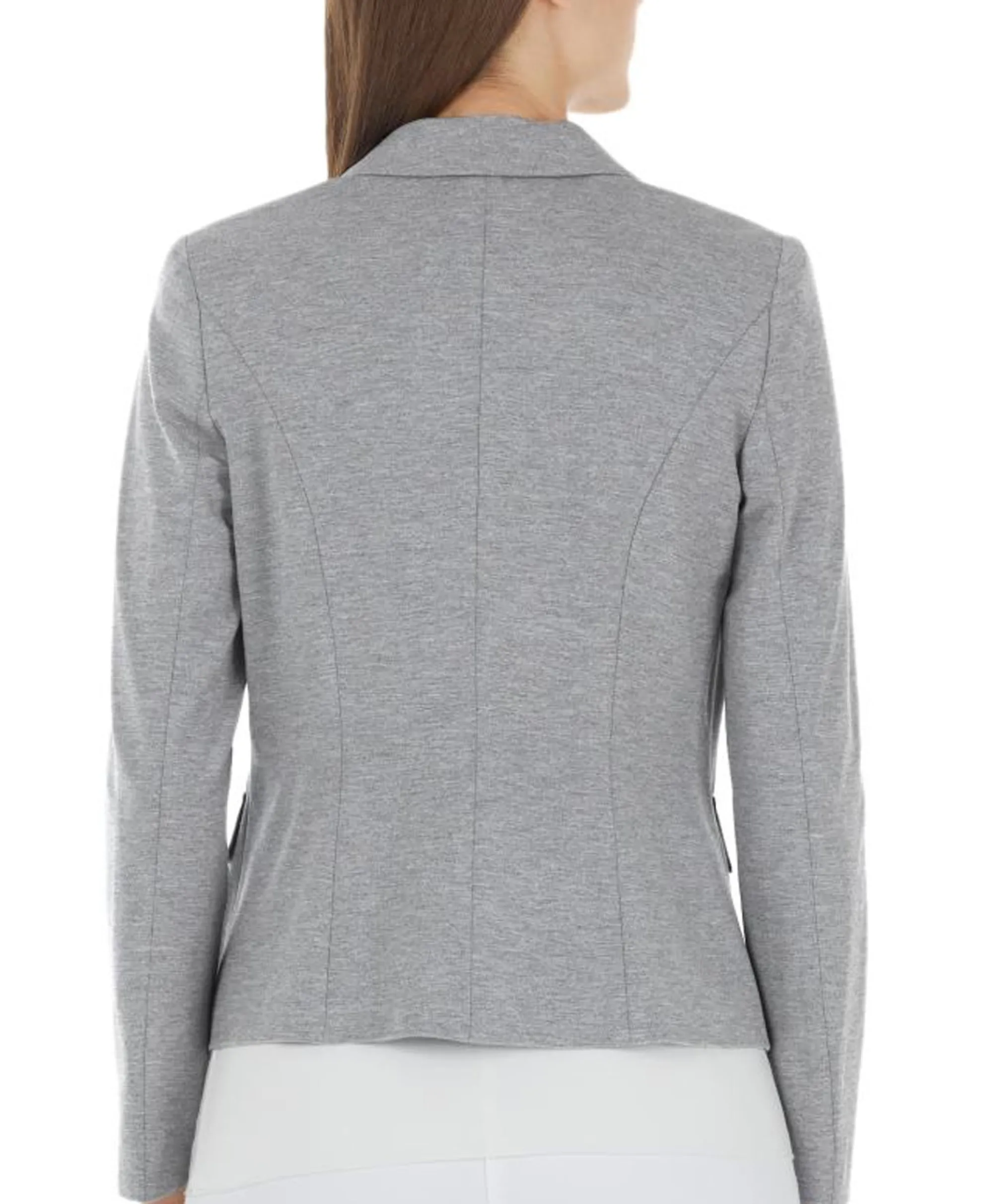 Marccain Essentials Blazer +E 34.10 J23 Grijs*Dames Blazers