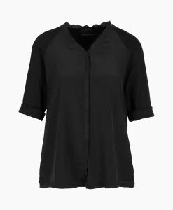 Marccain Sport Blouse Ws 55.04 J67 Zwart*Dames Blouses