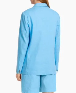 Marccain Sport Jasje Ws 34.12 W03 Blauw*Dames Jassen