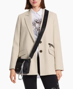 Jasje Ws 34.11 W10 Grijs Dames Blazers