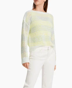 Marccain Sport Pullover Ws 41.14 M18 Off White*Dames Truien