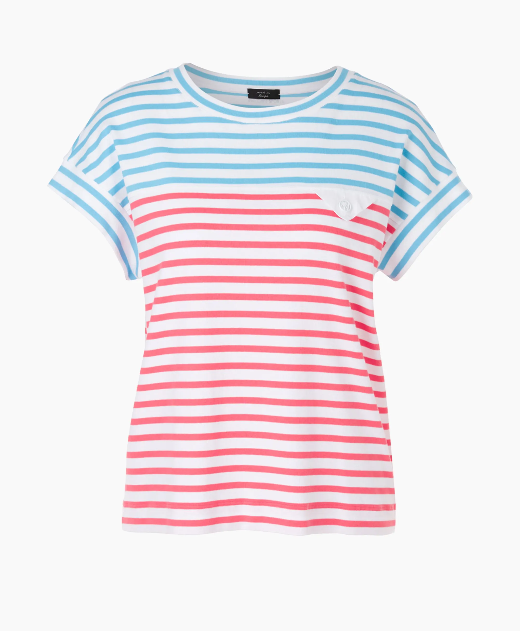 Marccain Sport T-Shirt Ws 48.42 J90 Blauw*Dames T-Shirts & Tops