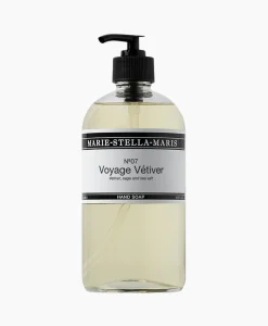 Marie-stella-maris Hand Soap Voyage Vetiver 500 Ml Glass Diversen*Lifestyle Lifestyle