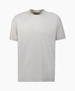 Online T-Shirt Korte Mouw Short Sleeves Beige Heren T-Shirts