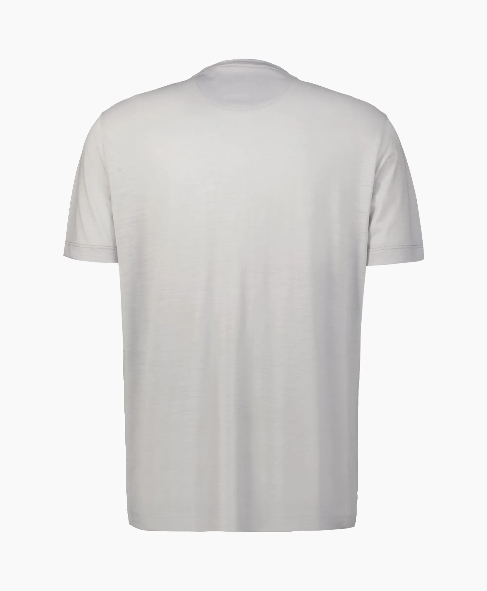 Online T-Shirt Korte Mouw Short Sleeves Beige Heren T-Shirts