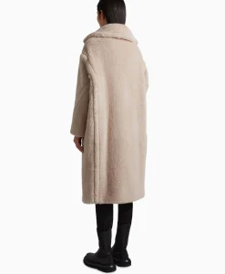 Mantel Tedgirl Beige Dames Jassen